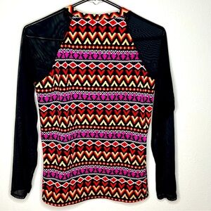 Rash guard long sleeve by 100 degrees size L